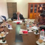 جامعة عدن تبحث آفاق التعاون المشترك مع مؤسسة آفاق شبابية