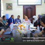 مركز المرأة بجامعة عدن يستضيف اجتماعًا لمناقشة أثر الشراكة والتكامل في مشروعي LHL ومركز المرأة للدراسات النسوية والإنسانية والتنموية
